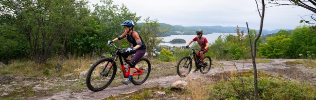 The Laurentians are an immense playground with mountain bike trails for all skill levels and preferences.