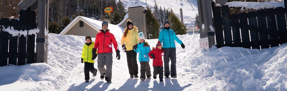 Forget about being bored during break week! Head to the Laurentians with your family this winter for a well-deserved holiday.