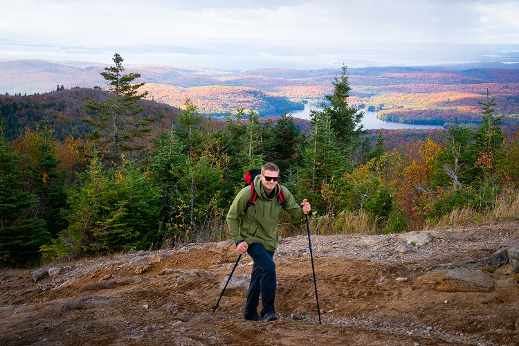 Fall Hiking in the Laurentians